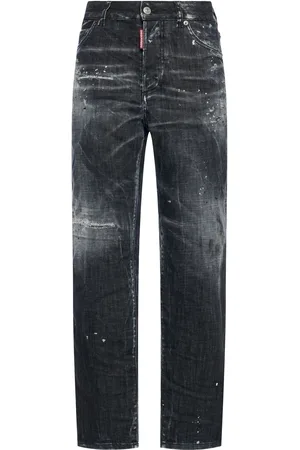 Dsquared2 Boston High Rise Straight Jeans