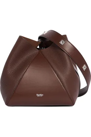 Max Mara Small Mm Leather Bucket Bag
