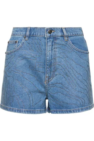 ROTATE Brantinia Denim Shorts