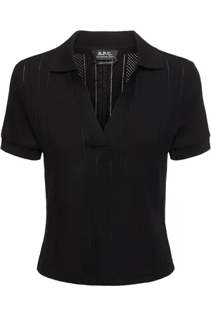 A.P.C. Ophelia Cotton Polo Top