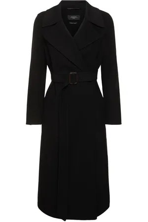 Max Mara Manu Belted Wool Midi Coat