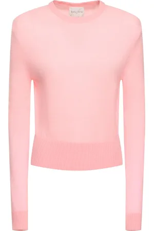 FORTE FORTE Cashmere Blend Gauze Roundneck Sweater
