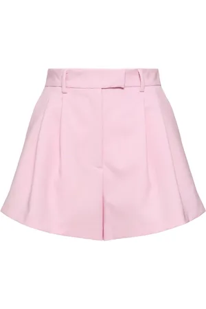 Msgm Wool Blend Tailored Shorts