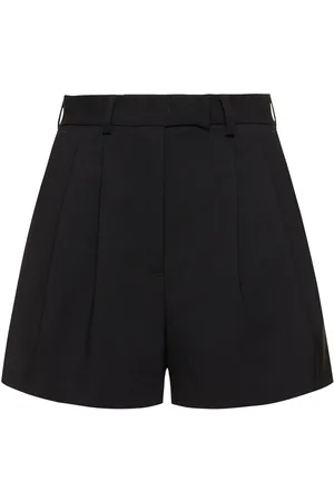 Msgm Wool Blend Tailored Shorts