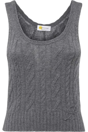 BLUMARINE Knit Tank Top