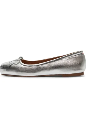Aeyde 10mm Gabriella Laminated Leather Flats