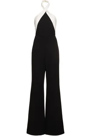 Roland Mouret Heavy Cady Halter Neck Jumpsuit