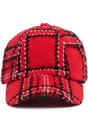Msgm Tweed Baseball Hat