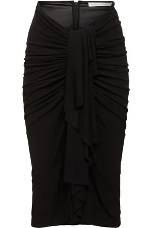 CHRISTOPHER ESBER Vivenda Draped Midi Skirt
