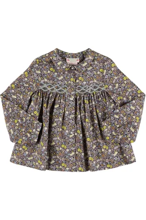 BONPOINT Printed Cotton Poplin Shirt