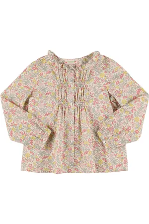 BONPOINT Printed Cotton Poplin Shirt