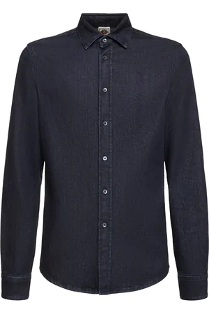 Bally Adrien Brody Cotton Blend Denim Shirt