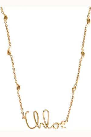 Chloé C Chloé Logo Necklace