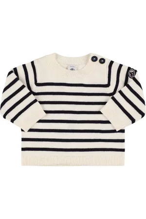 Petit Bateau Cotton & Wool Knit Sweater
