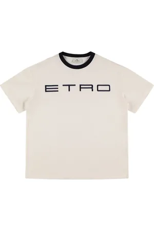 Etro Embroidered Cotton Jersey T-shirt