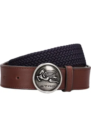 Etro Viscose Logo Belt
