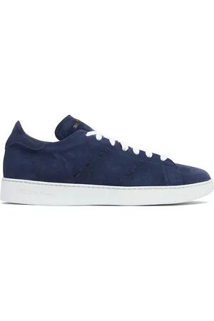 Kiton Suede Low Top Sneakers