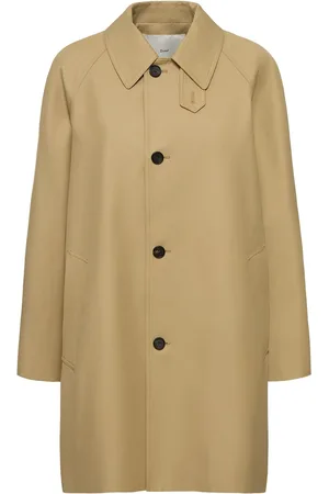 DUNST Unisex Cotton Blend Mac Coat