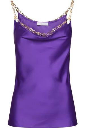 Paco rabanne Satin Top W/chain