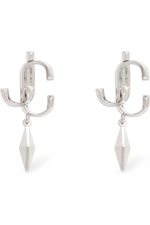 Jimmy Choo Diamond Drop Earrings