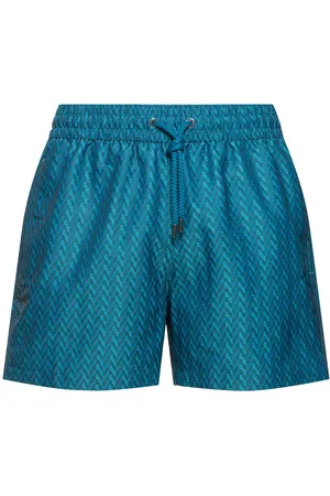Frescobol Carioca Sport Herringbone Jacquard Swim Shorts