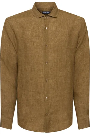 Frescobol Carioca Antonio Linen Shirt