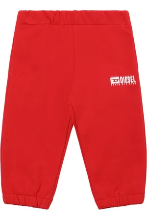 Diesel Cotton Sweatpants W/logo