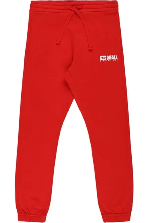 Diesel Cotton Sweatpants W/logo Detail
