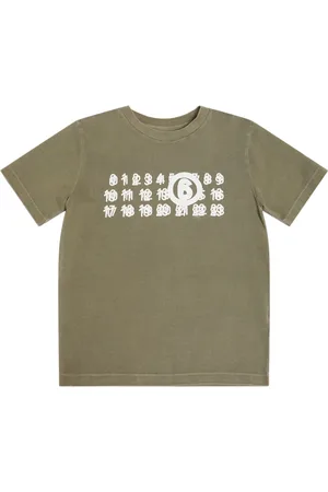 Maison Margiela Printed Cotton Jersey T-shirt
