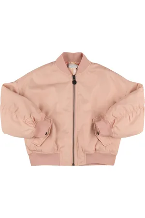 Stella McCartney Poly Twill Satin Bomber Jacket