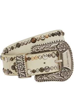 Golden Goose 45mm Studded Leather Belt