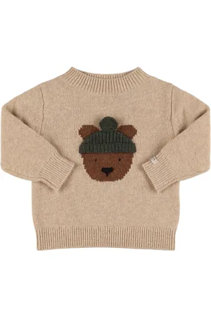 Donsje Embroidered Wool Knit Sweater