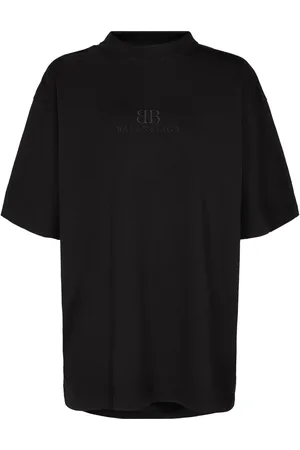 Balenciaga Medium Fit Destroyed Jersey T-shirt