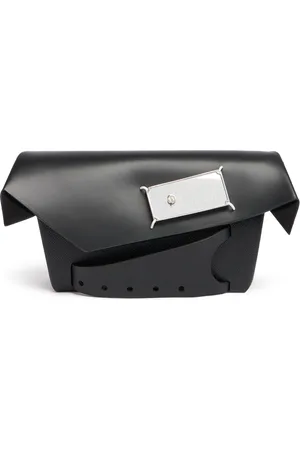 Maison Margiela Small Classique Snatched Leather Clutch