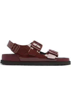 Birkenstock 5mm Milano Shiny Patent Leather Sandals