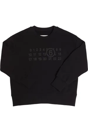 Maison Margiela Printed Cotton Jersey Sweatshirt