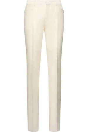 Tom Ford Atticus Wool Blend Faille Pants