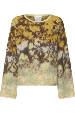 FORTE FORTE Bloom Mist Alpaca Blend Sweater