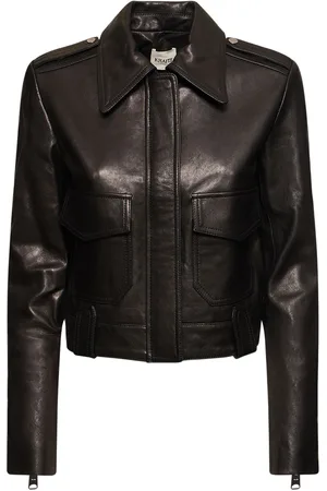 Khaite Cordelia Leather Jacket