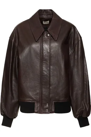 Khaite Shelman Leather Jacket