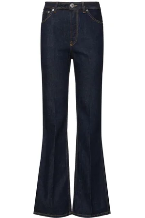 Lanvin Denim High Rise Straight Jeans