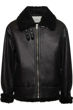 DUNST Unisex Loose Fit Shearling Jacket