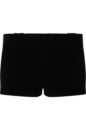Chloé Soft Cotton Velvet Mini Shorts