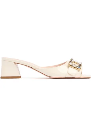 Roger Vivier 45mm Bikviv Patent Leather Mules