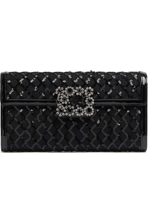 Roger Vivier Envelope Flower Buckle Clutch