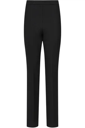Sportmax Teoria Wool Blend High Waisted Pants