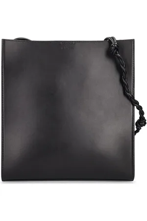 Jil Sander Medium Tangle Leather Crossbody Bag