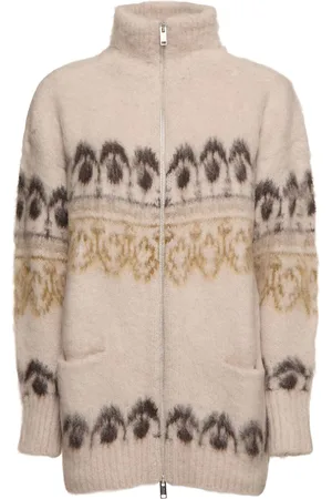 Marant Etoile Deloris Wool Blend Cardigan W/zip