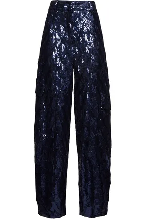 ROTATE Sequined Cargo Pants