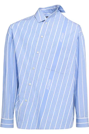 Jacquemus La Chemise Cuadro Asymmetric Shirt